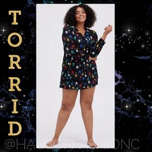 TORRID Skulls and Lights Pajama Sleep Set! NWT!